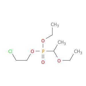 Phosphonic acid, (1-ethoxyethyl)-, 2-chloroethyl ethyl ester