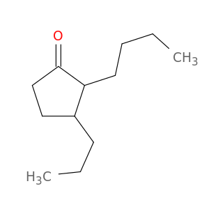 Cyclopentanone, 2-butyl-3-propyl-