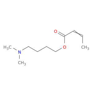 2-Butenoic acid, 4-(dimethylamino)butyl ester