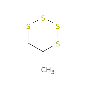 1,2,3,4-Tetrathiane, 5-methyl-
