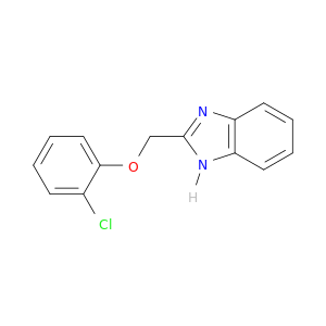 Benzimidazole, 2-((o-chlorophenoxy)methyl)-