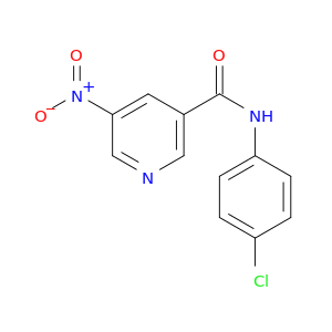 3-Pyridinecarboxamide, N-(4-chlorophenyl)-5-nitro-