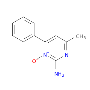 2-Pyrimidinamine, 4-methyl-6-phenyl-, 1-oxide