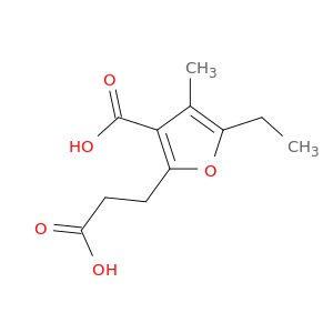 2-Furanpropanoic acid,3-carboxy-5-ethyl-4-methyl-