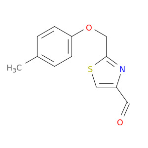 2-(4-Methylphenoxymethyl)-1,3-thiazole-4-carbaldehyde