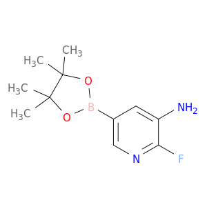 2-氟-5-(4,4,5,5-四甲基-1,3,2-二氧杂环戊硼烷-2-基)吡啶-3-胺