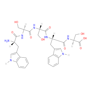 L-Serine, N-[N-[N-(N-L-tryptophyl-L-seryl)-L-seryl]-L-tryptophyl]-