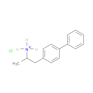 1-(4-phenylphenyl)propan-2-ylazanium chloride