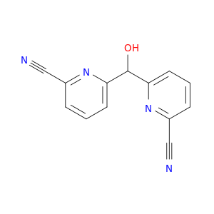2-Pyridinecarbonitrile, 6,6'-(hydroxymethylene)bis-