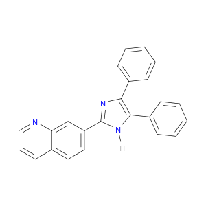 Quinoline, 7-(4,5-diphenyl-1H-imidazol-2-yl)-