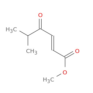 2-Hexenoic acid, 5-methyl-4-oxo-, methyl ester, (E)-