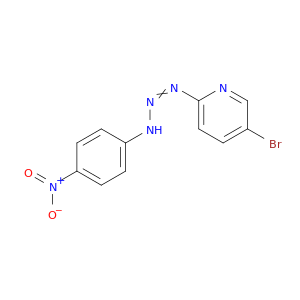 Pyridine, 5-bromo-2-[3-(4-nitrophenyl)-1-triazenyl]-