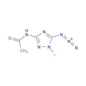 Acetamide, N-(5-azido-1H-1,2,4-triazol-3-yl)-