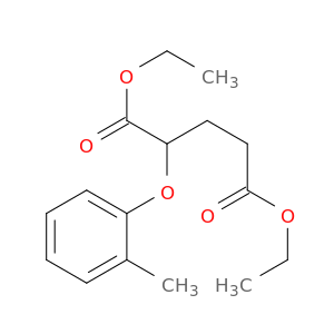 Pentanedioic acid, 2-(2-methylphenoxy)-, diethyl ester