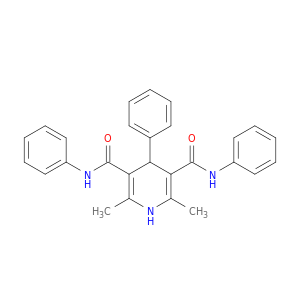 3,5-Pyridinedicarboxamide, 1,4-dihydro-2,6-dimethyl-N,N',4-triphenyl-