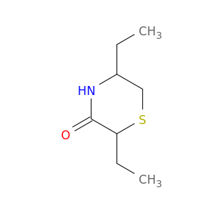 2,5-diethylthiomorpholin-3-one