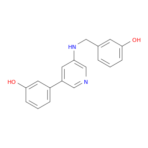 Phenol, 3-[5-[[(3-hydroxyphenyl)methyl]amino]-3-pyridinyl]-