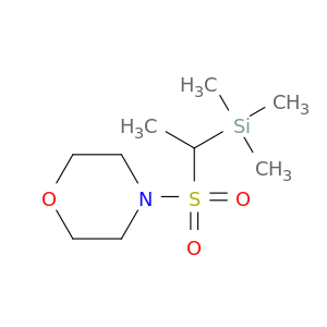 Morpholine, 4-[[1-(trimethylsilyl)ethyl]sulfonyl]-