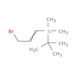 Silane, (3-bromo-1-propen-1-yl)(1,1-dimethylethyl)dimethyl-
