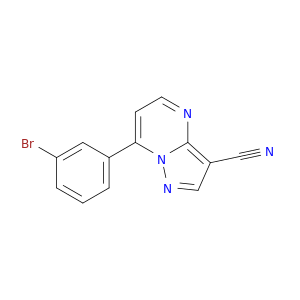 7-(3-溴苯基)吡唑[1,5-A]嘧啶-3-碳腈