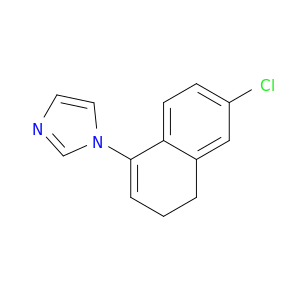 1H-Imidazole, 1-(6-chloro-3,4-dihydro-1-naphthalenyl)-