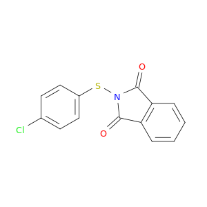 1H-Isoindole-1,3(2H)-dione, 2-[(4-chlorophenyl)thio]-