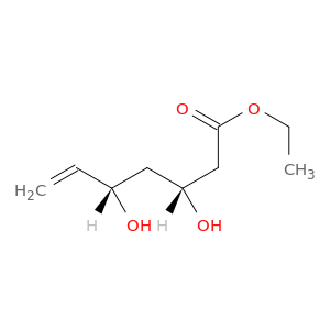6-Heptenoic acid, 3,5-dihydroxy-, ethyl ester, (3R,5S)-