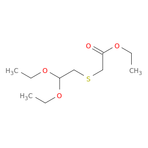 Acetic acid, [(2,2-diethoxyethyl)thio]-, ethyl ester