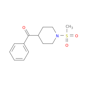 Piperidine, 4-benzoyl-1-(methylsulfonyl)-