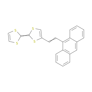 1,3-Dithiole, 4-[2-(9-anthracenyl)ethenyl]-2-(1,3-dithiol-2-ylidene)-