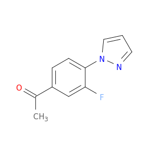 3-氟-4-(1-吡唑基)苯乙酮