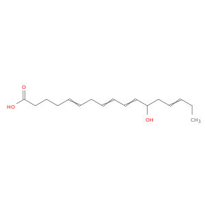 5,8,10,14-Heptadecatetraenoicacid, 12-hydroxy-