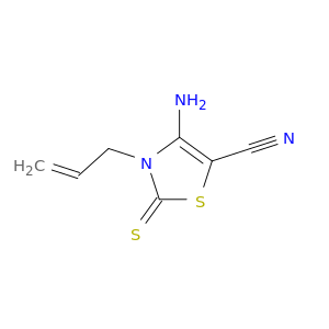 4-Amino-3-(prop-2-en-1-yl)-2-sulfanylidene-2,3-dihydro-1,3-thiazole-5-carbonitrile