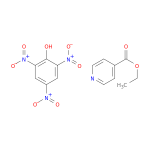 4-Pyridinecarboxylic acid, ethyl ester, compd. with 2,4,6-trinitrophenol(1:1)