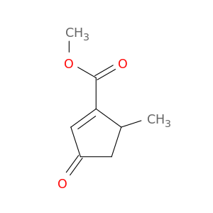 1-Cyclopentene-1-carboxylic acid, 5-methyl-3-oxo-, methyl ester