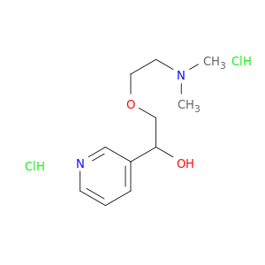 3-Pyridinemethanol, a-[[2-(dimethylamino)ethoxy]methyl]-,hydrochloride (1:2)