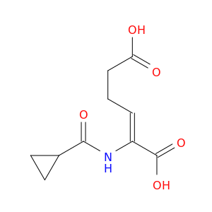 2-Hexenedioic acid, 2-[(cyclopropylcarbonyl)amino]-, (Z)-