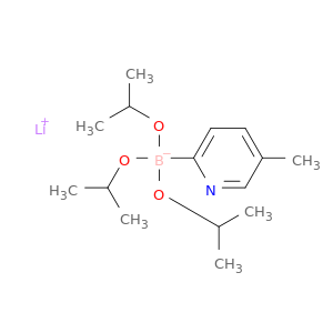 硼酸硼(1-),(5-甲基-2-吡啶基)三(2-丙醇盐)-,锂(1：1),(T-4)-