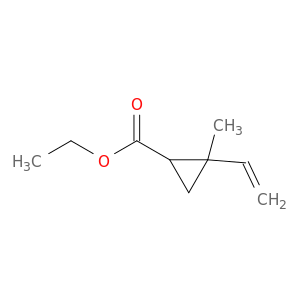 Cyclopropanecarboxylic acid, 2-ethenyl-2-methyl-, ethyl ester