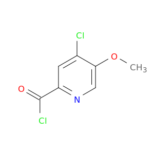 2-Pyridinecarbonylchloride, 4-chloro-5-methoxy-