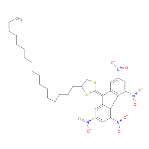 1,3-Dithiolane, 4-heptadecyl-2-(2,4,5,7-tetranitro-9H-fluoren-9-ylidene)-
