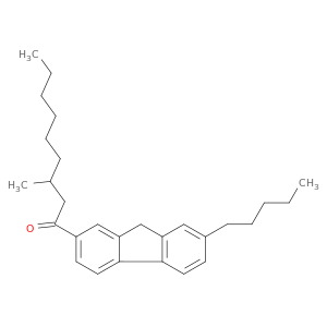 1-Nonanone, 3-methyl-1-(7-pentyl-9H-fluoren-2-yl)-