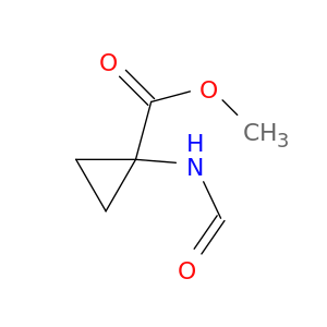 Cyclopropanecarboxylicacid, 1-(formylamino)-, methyl ester