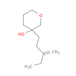 2H-Pyran-3-ol, tetrahydro-3-(3-methylenepentyl)-