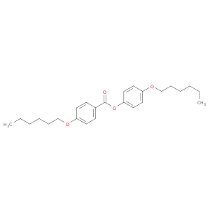 Benzoic acid, 4-(hexyloxy)-, 4-(hexyloxy)phenyl ester