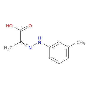 Propanoic acid, 2-[(3-methylphenyl)hydrazono]-