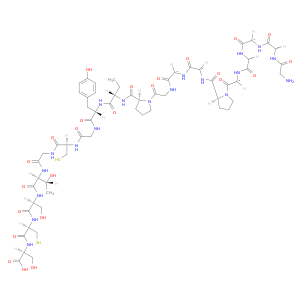 L-Serine, glycyl-L-cysteinyl-L-cysteinyl-L-cysteinyl-L-asparaginyl-L-prolyl-L-alanyl-L-cysteinylglycyl-L-prolyl-L-asparaginyl-L-tyrosylglycyl-L-cysteinylglycyl-L-threonyl-L-seryl-L-cysteinyl-