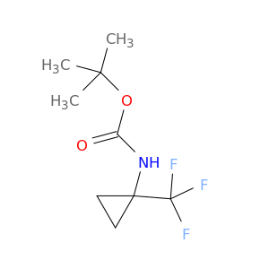 TERT-BUTYL [1-(TRIFLUOROMETHYL)CYCLOPROPYL]CARBAMATE