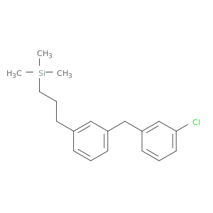 Silane, [3-[3-[(3-chlorophenyl)methyl]phenyl]propyl]trimethyl-