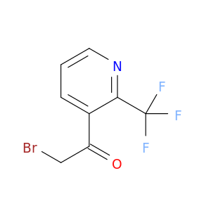 2-bromo-1-[2-(trifluoromethyl)pyridin-3-yl]ethan-1-one